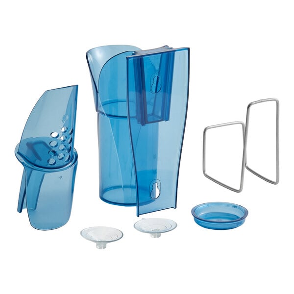 San Jamar SI5000 Saf-T-Ice Ice Scoop Holder with 6-10 oz. Ice Scoop