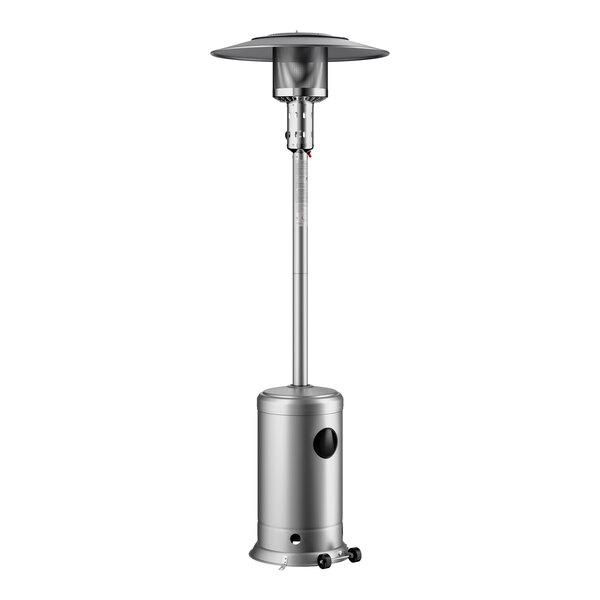 Backyard Pro Courtyard Series PH1STL Steel Portable Propane Outdoor Patio Heater - 47,000 BTU