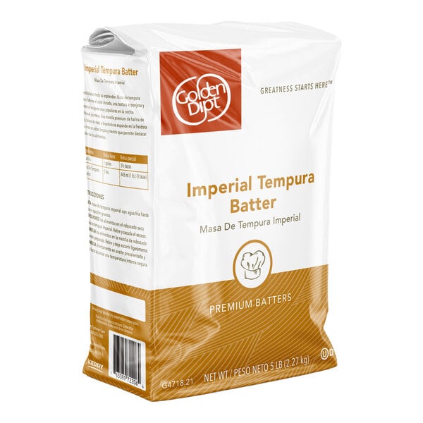 Golden Dipt 5 lb. Imperial Tempura Batter - 6/Case
