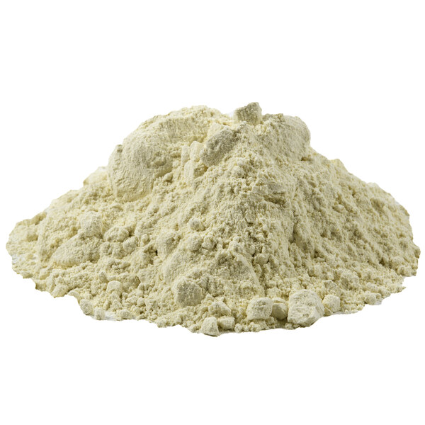 A pile of Golden Dipt beer batter mix on a white background.