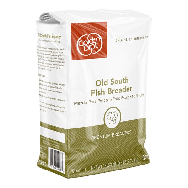 Golden Dipt 5 lb. Old South Fish Fry Meal Mix - 6/Case