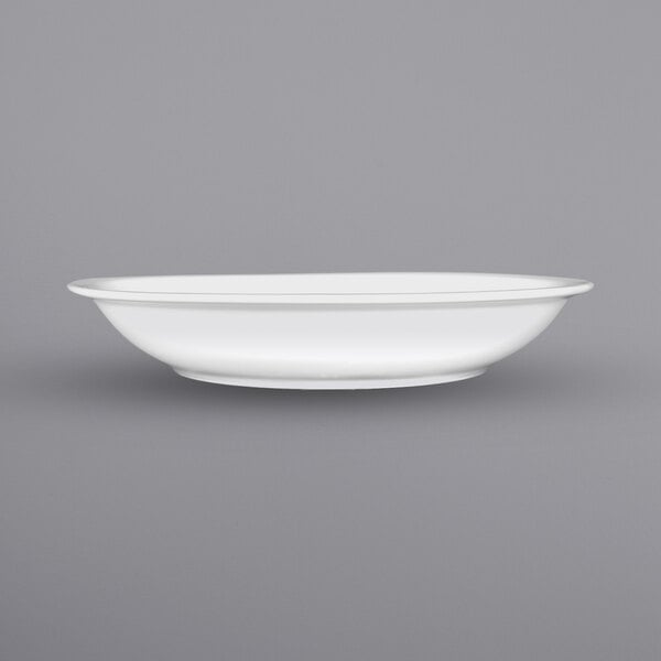 An International Tableware Bristol porcelain serving bowl with a white background.