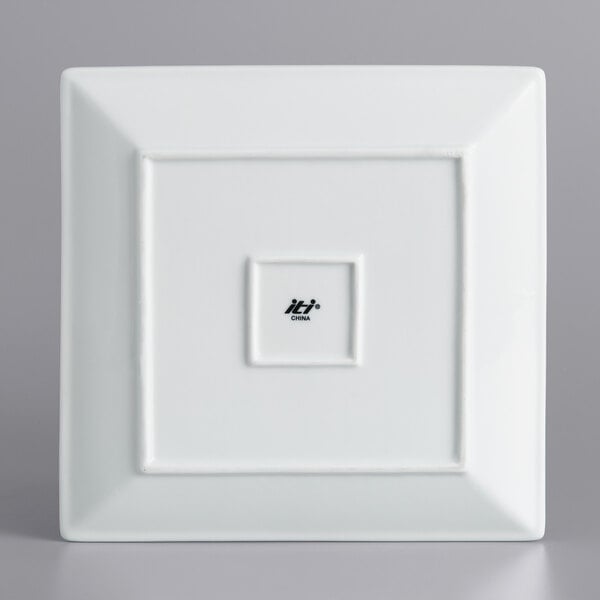 a white square object with black text