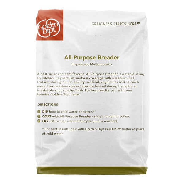 Golden Dipt All-Purpose Breading 5 lb. - 6/Case