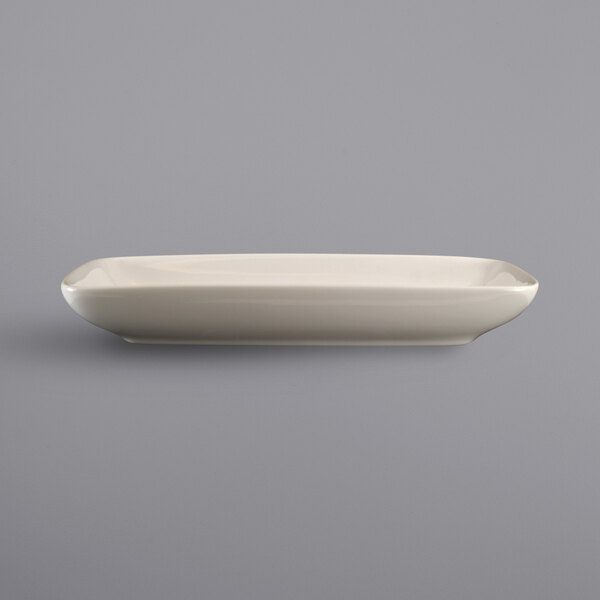 a close up of a white object