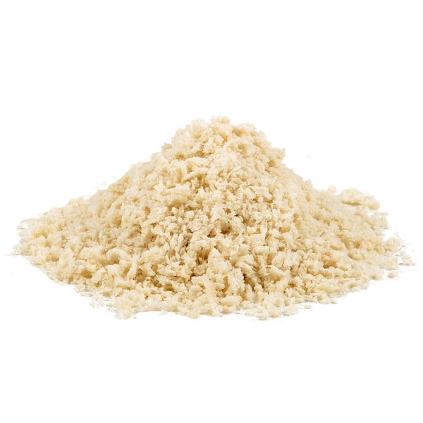A pile of Japanese-style coarse bread crumbs.