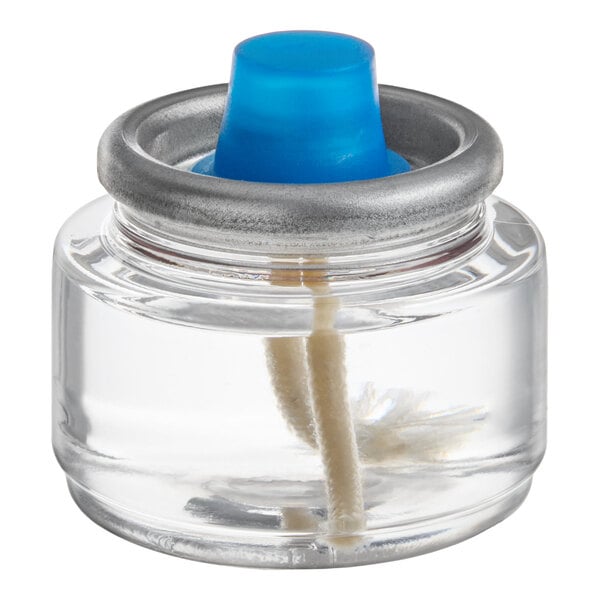 Leola Candle 8 Hour "Smokeless" Clear Liquid Candle Fuel Cartridge - 90/Pack