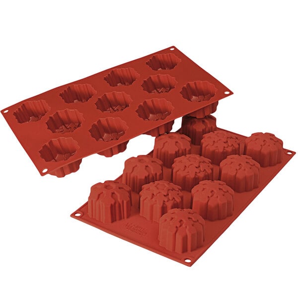 a close up of a red object