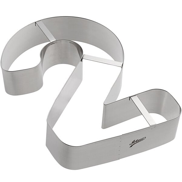 Ateco Extra Large Number Cake Cookie Cutter (number 6