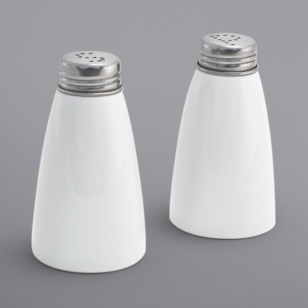 porcelain salt and pepper shakers