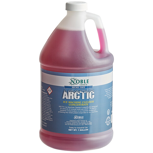 Noble Chemical Arctic 1 Gallon Concentrated Ice Machine Cleaner - 4/Case
