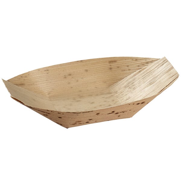 A white Solia round thermoformed bowl.