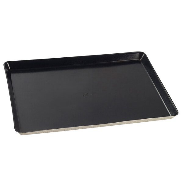 a black rectangular object with a white border