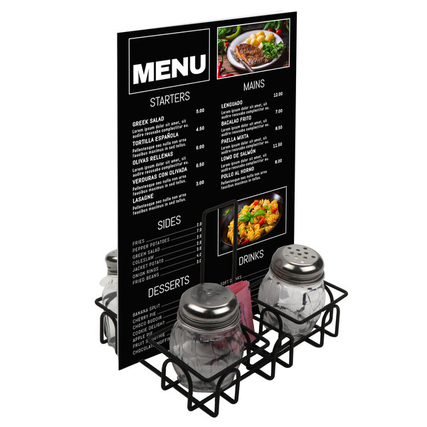 G.E.T. Tabletop Caddies - 4 Compartment Condiment Caddy - Canada