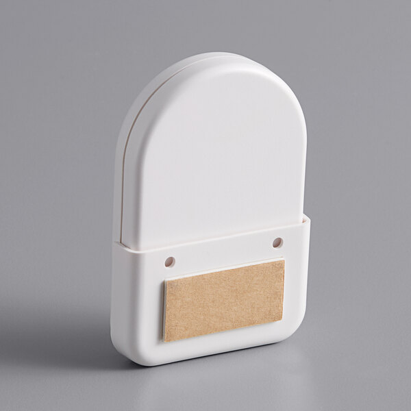 A white box for a Comark DTH880 Digital Indoor Thermometer and Hygrometer with a brown label.