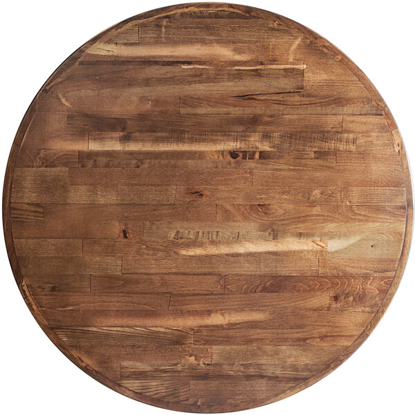 Lancaster Table & Seating 36" Round Standard Height Recycled Wood