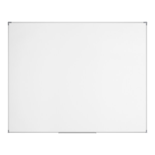 Dynamic by 360 Office Furniture 60" x 48" Wall-Mount Magnetic Whiteboard with Aluminum Frame