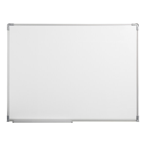 A Dynamic by 360 Office Furniture 48" x 36" whiteboard with a metal frame.