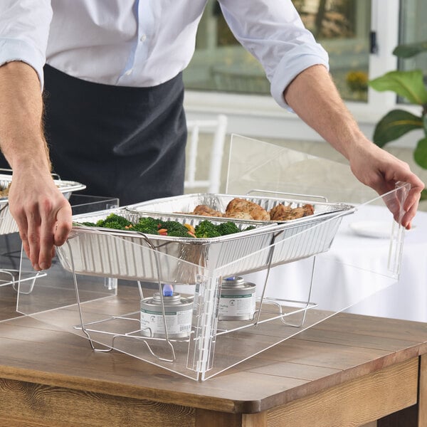 Cal-Mil 978-12 Clear Acrylic Chafer Wind Guard