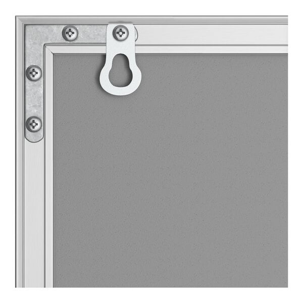 Dynamic by 360 Office Furniture 96" x 48" Wall-Mount Melamine Whiteboard with Aluminum Frame