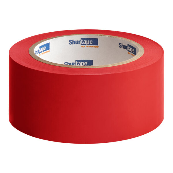 Shurtape VP 410 2" x 36 Yards Red Line Set Tape