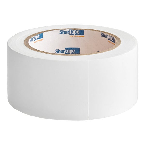Shurtape VP 410 2" x 36 Yards White Line Set Tape