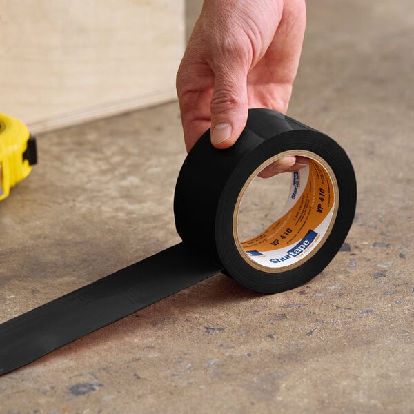 Shurtape VP 410 2" x 36 Yards Black Line Set Tape