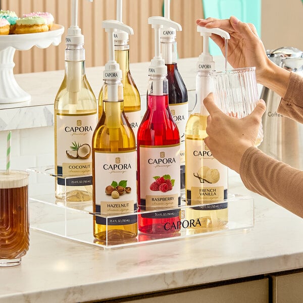 Capora 2 Tier Syrup Bottle Organizer