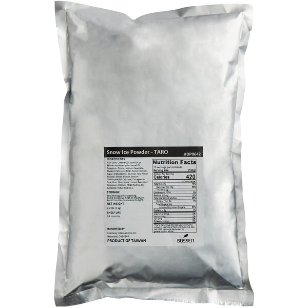 Bossen 2.2 lb. Taro Snow Ice Powder Mix