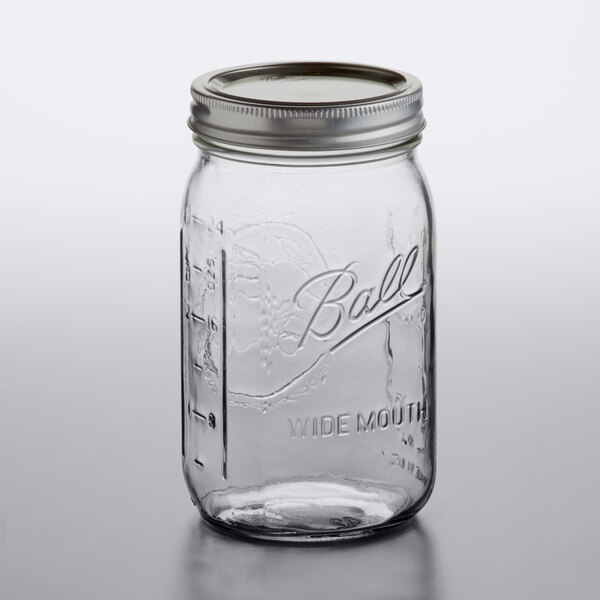 ball-67000-32-oz-quart-wide-mouth-glass-canning-jar-with-silver-metal