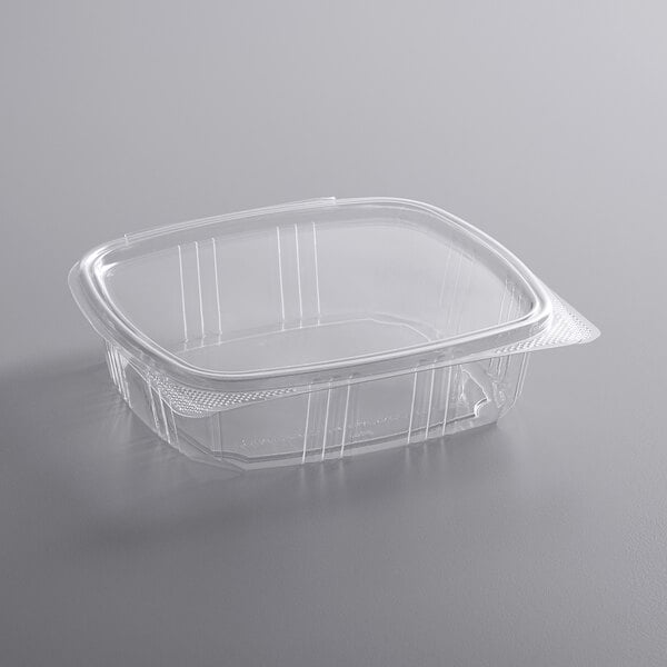 24 oz. Clear Hinged Deli Fruit Container 200/CS