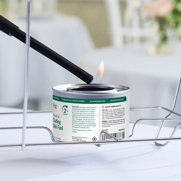 Choice 2.5 Hour Ethanol Gel Chafing Dish Fuel - 72/Case