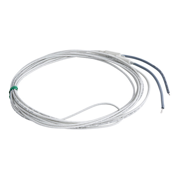 A white Bally door heater wire with a connector.