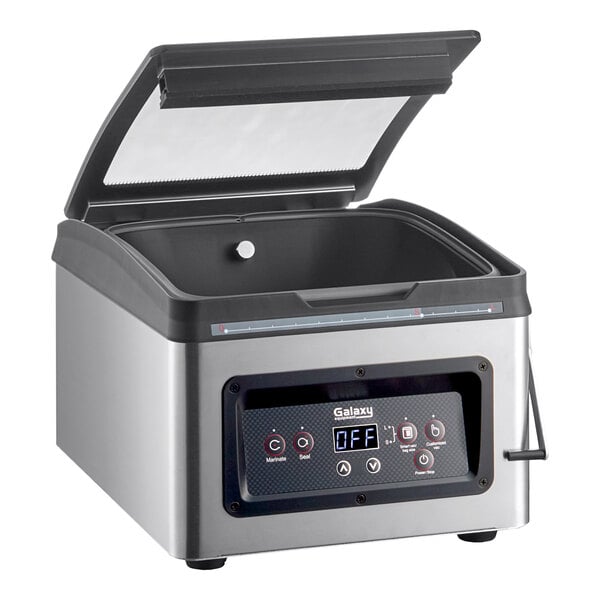 Galaxy GVMC10 Chamber Vacuum Packing Machine with 10" Seal Bar and Dry Pump - 120V, 350W