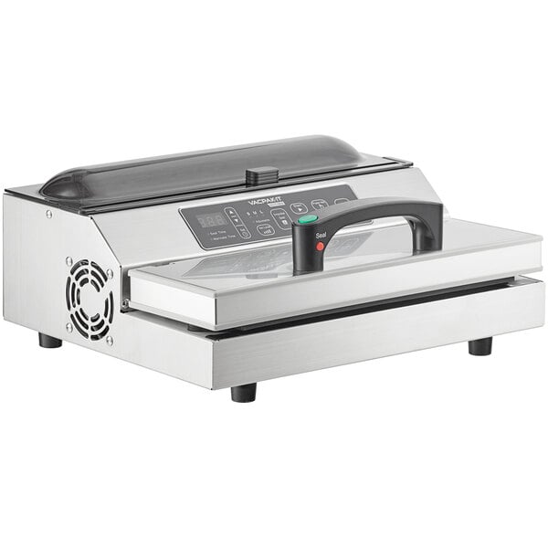Commercial Single Chamber Vacuum Sealer with Dual 20” Seal Bar