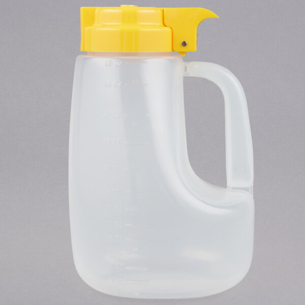 Capacity Pourer/Dispenser 48 oz Yellow 
