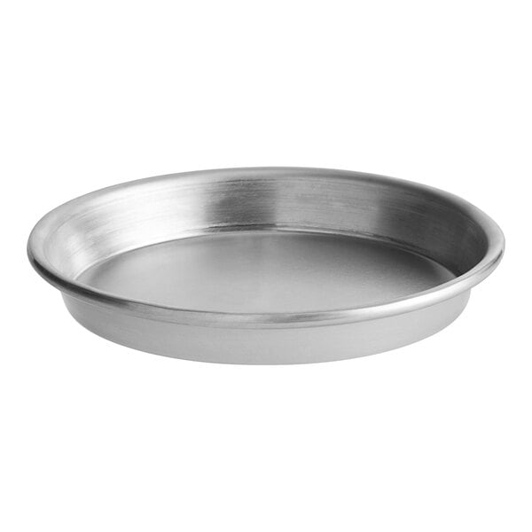 An American Metalcraft aluminum round deep dish pizza pan.