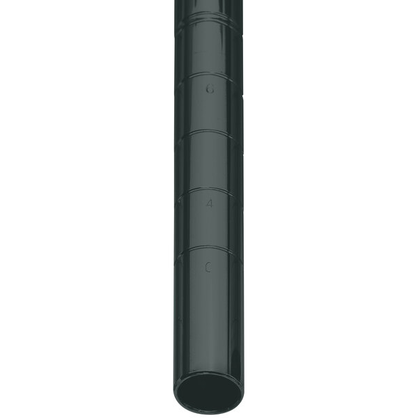 A black Metro Super Erecta post with numbers on it.