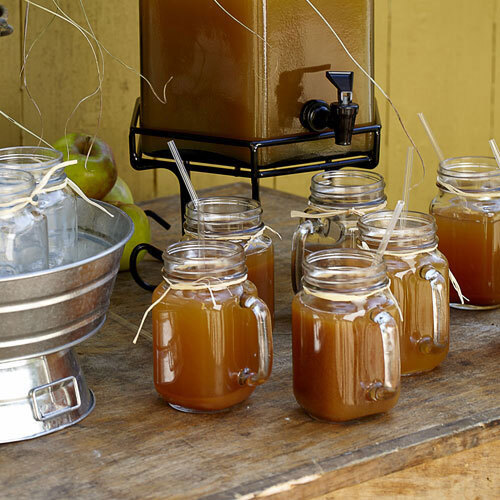 mason jars with handles
