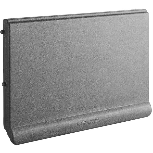 A grey rectangular Hoshizaki door with a handle.