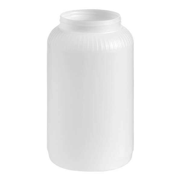 TableCraft 1064J PourMaster Complete 2 Qt. White Container / Dispenser