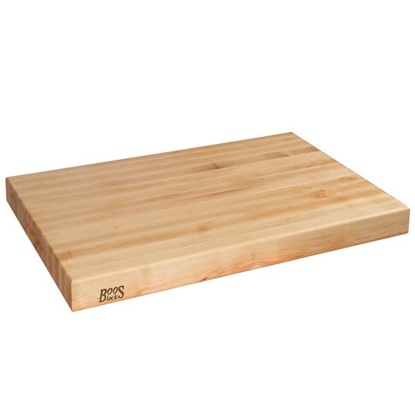Boos Edge-Grain Rectangular Cherry Wood Cutting Board