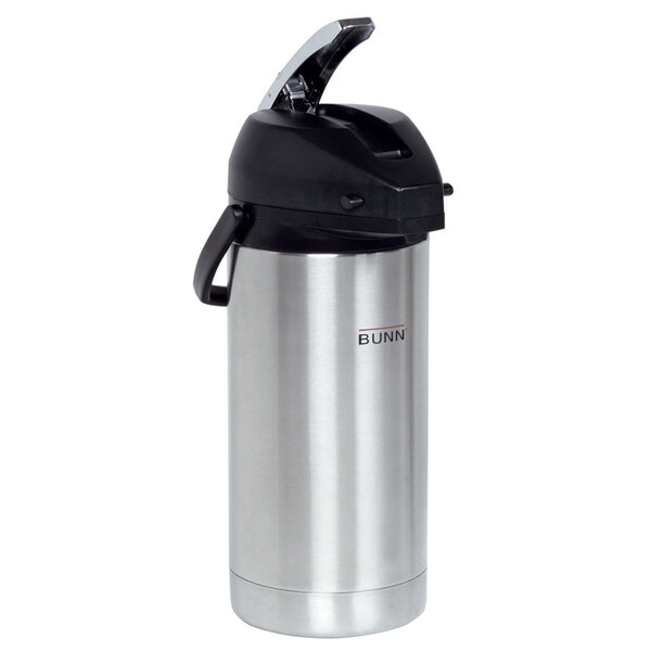 SECAL30SS 3.0 Liter Stainless Steel Airpot With Lever | Restaurant - View #7