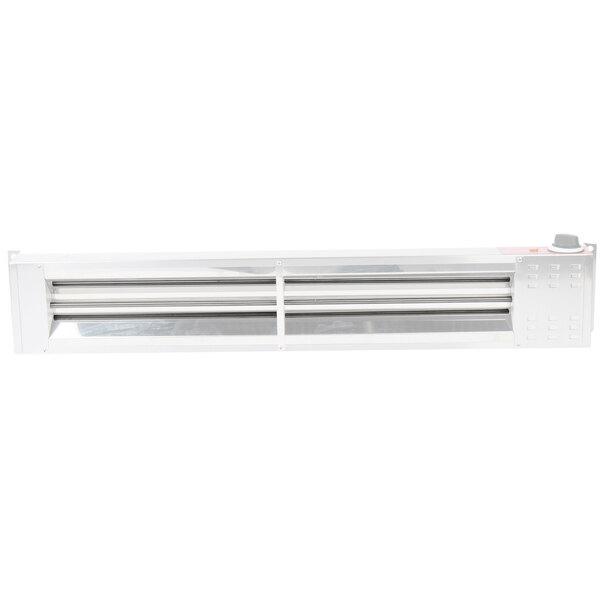 A white rectangular ServIt heating element.