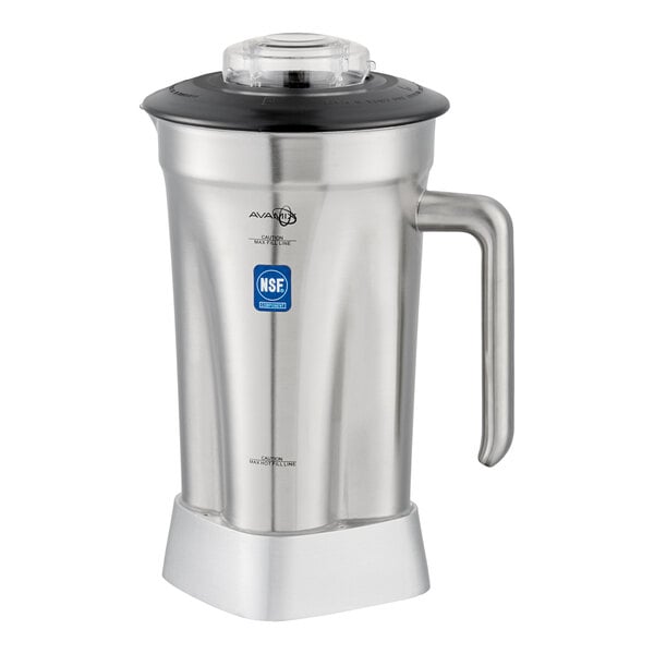 AvaMix 928BLJAR64SS 64 oz. Stainless Steel Jar