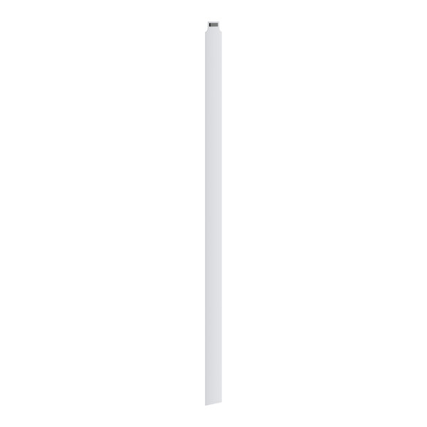 A white tube with a black tip.