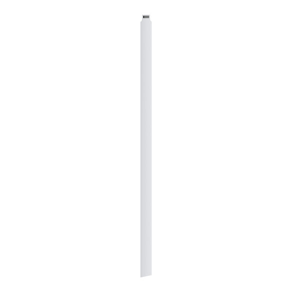 A white tube with a black tip.