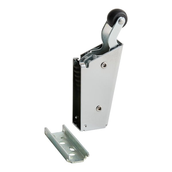 The bright chrome Kason Spring Action Door Closer Body.