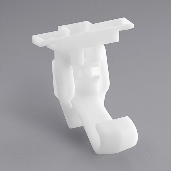 A white plastic Kason clip.