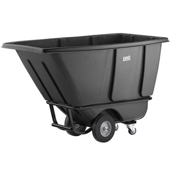 0.5 Cubic yd Super Heavy Duty dump cart,850LB Capacity Tilt Truck Utility Trash 